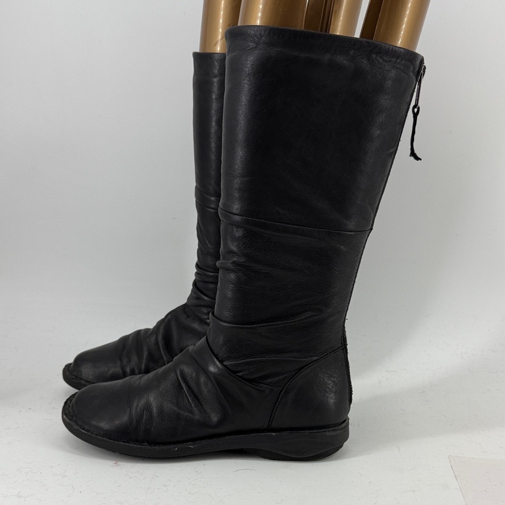 MIZ MOOZ Black Leather High Boots